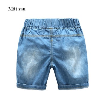 Quần short jeans bé trai đẹp