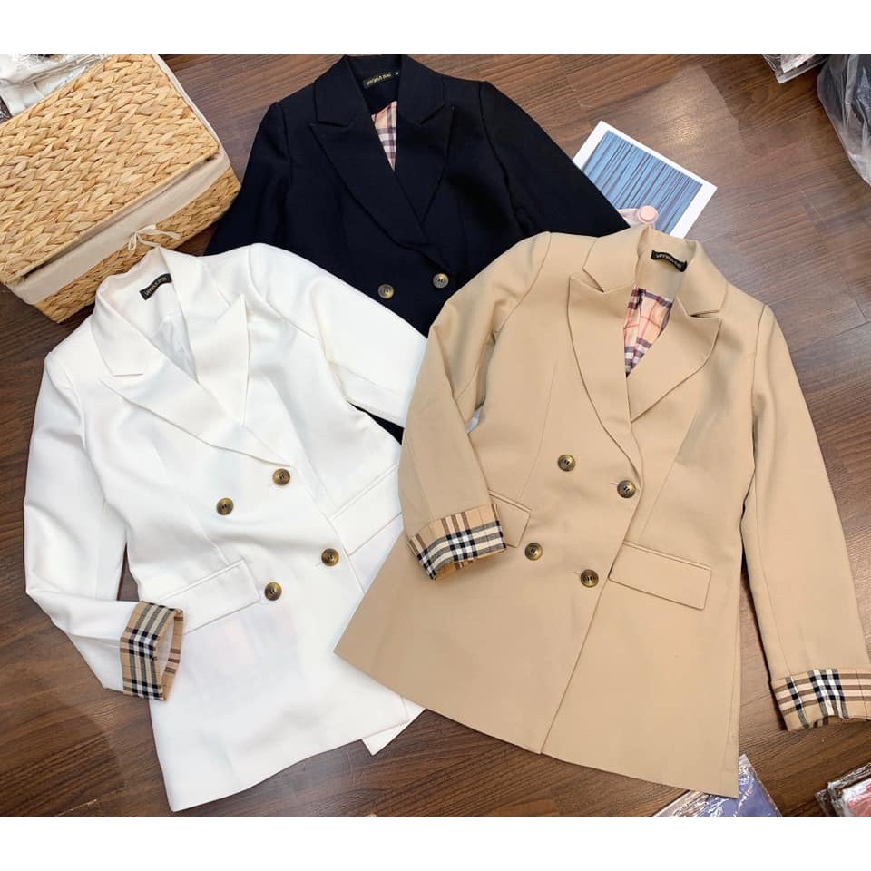 Áo Blazer form chuẩn, đứng dáng, thanh lịch