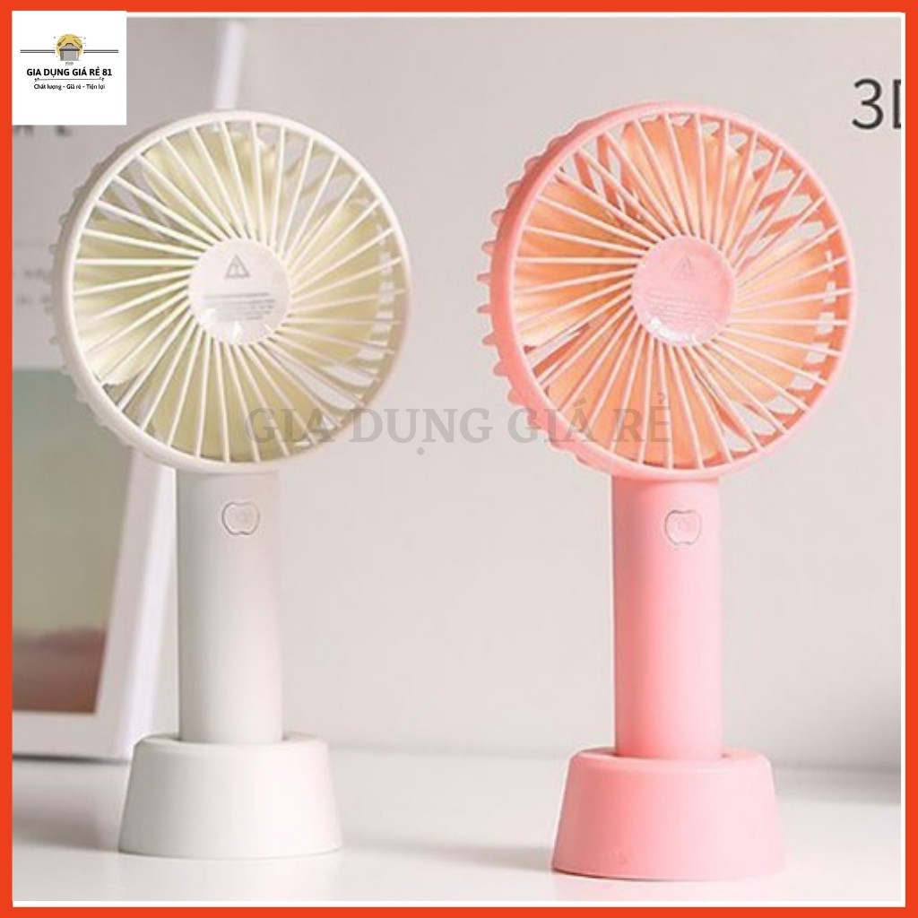 Quạt Mini Cầm Tay Hình Dễ Thương - QUẠT 3 CHẾ ĐỘ LOẠI 1 | BigBuy360 - bigbuy360.vn