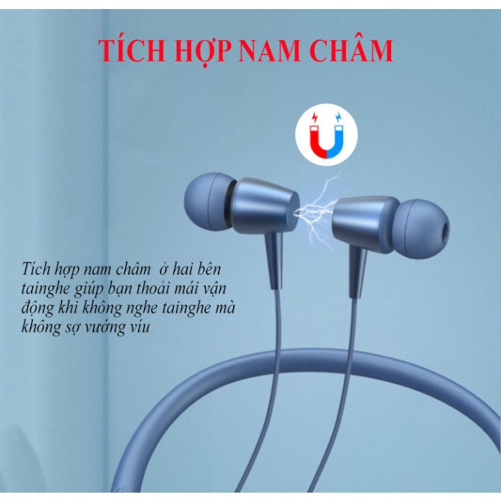 Tai Nghe Bluetooth Mini H700 Quàng Cổ Chống Ồn Âm Thanh Hay Pin Siêu Bền Có Khay Cắm Thẻ Nhớ Hỗ Trợ Nghe Gọi Angola_shop
