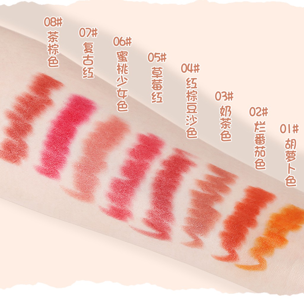 (Hàng Mới Về) set Son Môi Derol Mini 8 Màu Sắc Tùy Chọn Thiết Kế Hình Viên Thuốc Độc Đáo | BigBuy360 - bigbuy360.vn