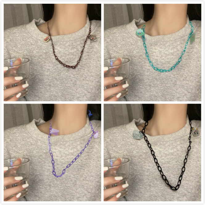 (Hàng Mới Về) 1 Dây Đeo Mắt Kính Qipin 55cm Chống Lạc Thiết Kế Đáng Yêu