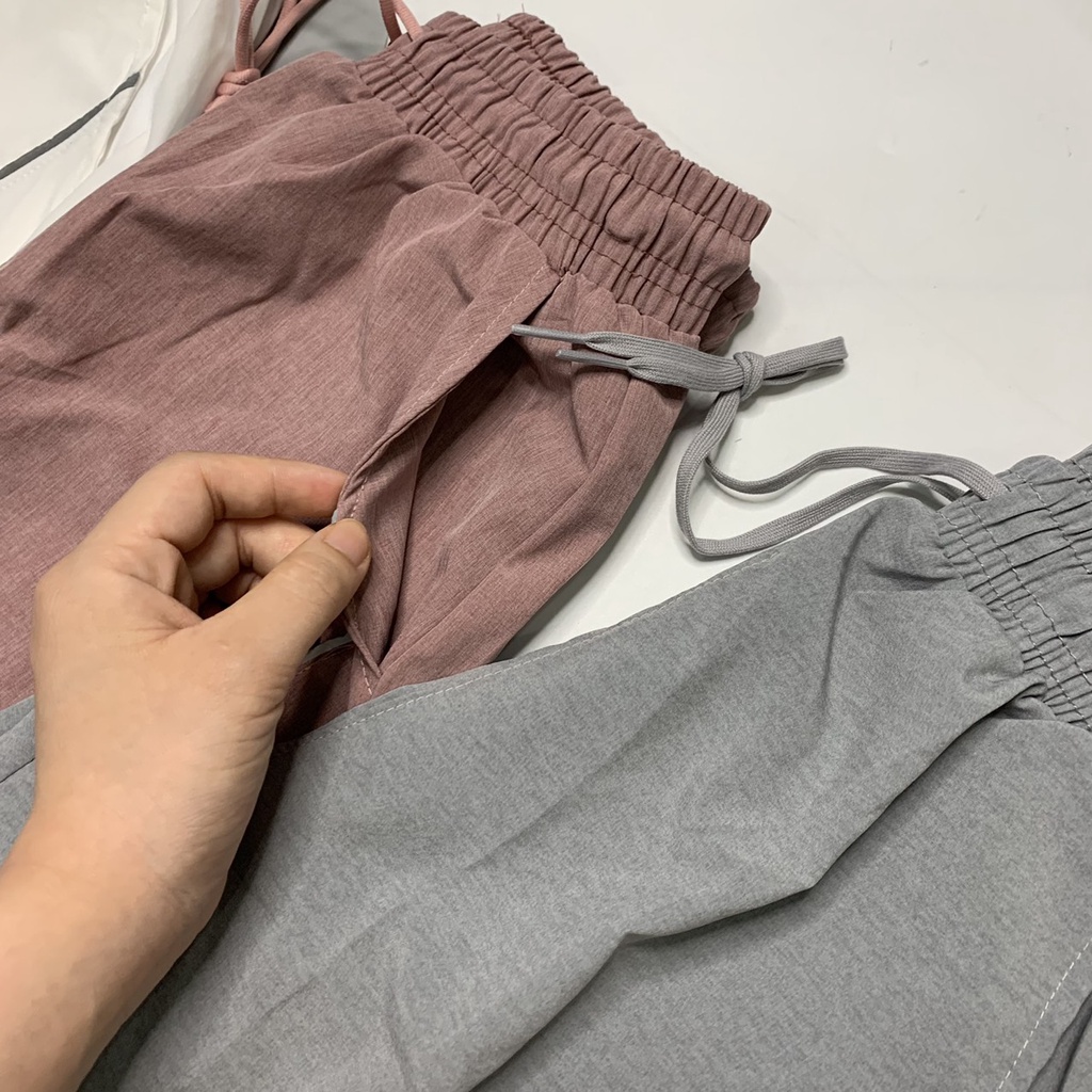 Quần Jogger Thể Thao Nữ M-LEAD Tập Gym, Chạy Bộ, Leo Núi Chất Dù