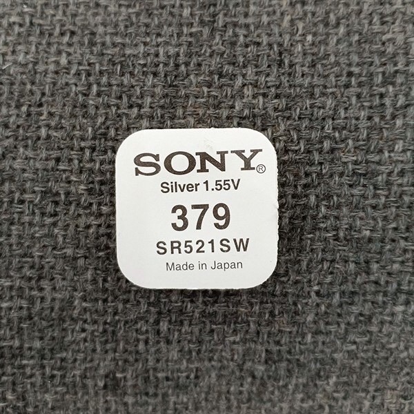 Pin Sony SR521SW/379 Vỉ 1 Viên Chính Hãng