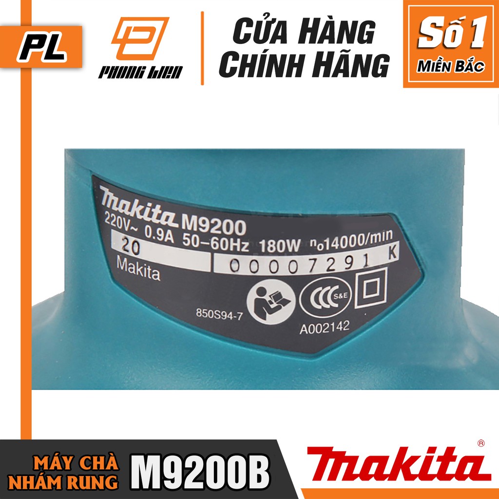 Máy Chà Nhám Rung Makita M9200B  - Hàng Chính Hãng