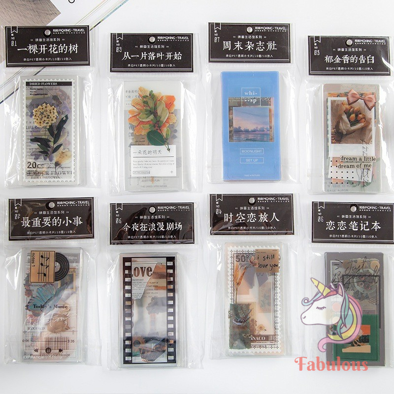 Sticker hình dán khung ảnh trong suốt siêu đẹp