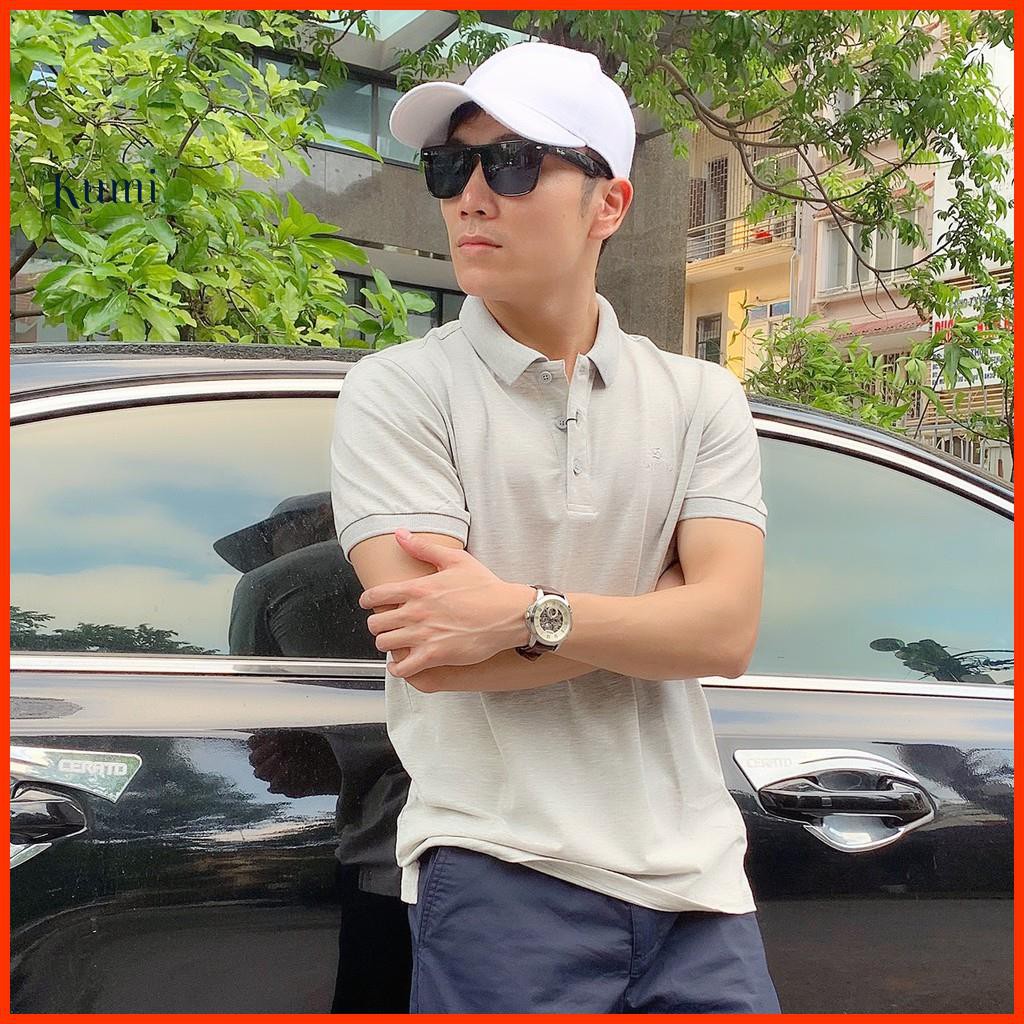 Áo thun nam, áo phông nam basic chất cotton cao cấp lịch sự trẻ trung khi đi làm hay đi chơi tại Kumishop | BigBuy360 - bigbuy360.vn
