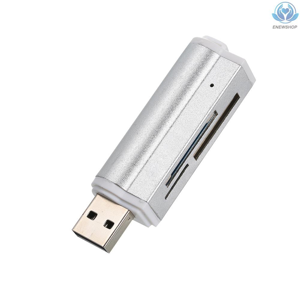 Đầu Đọc Thẻ Nhớ All In One Usb 2.0 Cho Sd / Sd / Tf / Ms Duo / Micro Ms (m2) / Ms Pro Duo