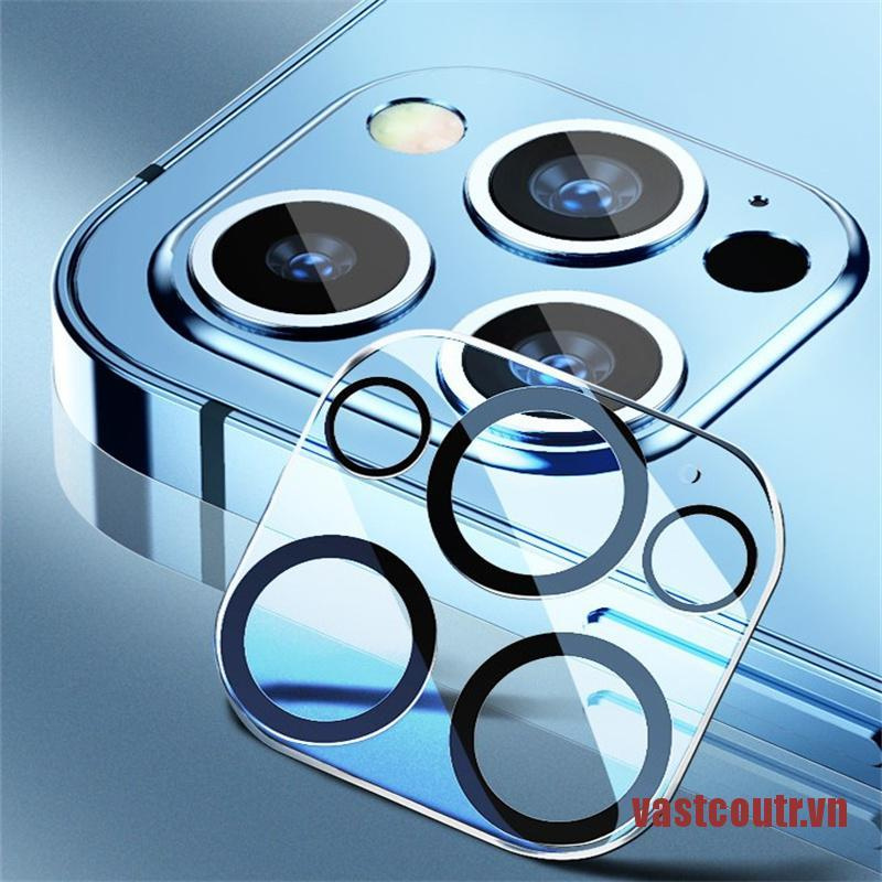 CouTR Camera Lens Full Cover for Phone12 Pro Max Tempered Screen Protection Fi