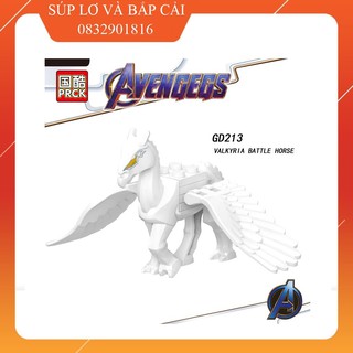 Minifigures Marvel endgame Gd213 Ngựa thần có cánh - Đồ chơi lắp ráp xếp hình thông minh