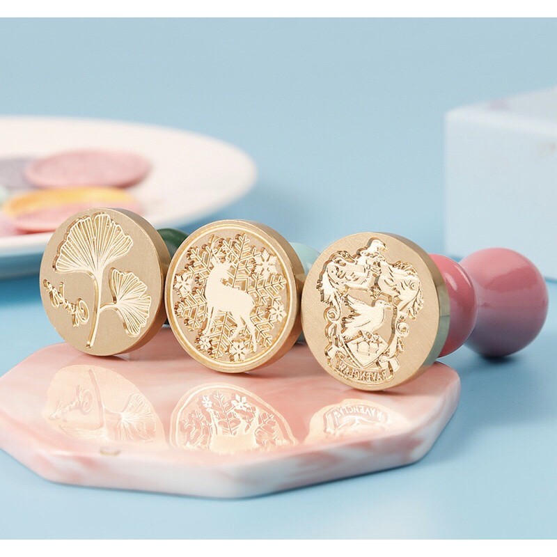 SẴN Set hộp con dấu sáp niêm phong sealing wax màu pastel trang trí thiệp handmade, bullet journal | BigBuy360 - bigbuy360.vn