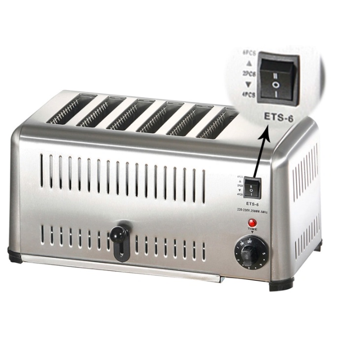 MÁY NƯỚNG BÁNH MÌ SANDWICH 4 NGĂN ETS-4