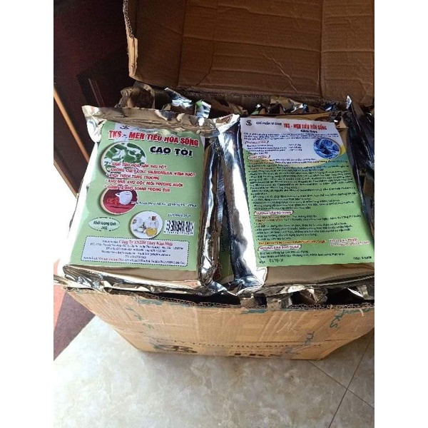 1kg TKS - Men Tiêu Hoá Sống Cao Tỏi - giúp tiêu hoá tốt, khử mùi môi trường niooi, hạn chế tiêu chảy