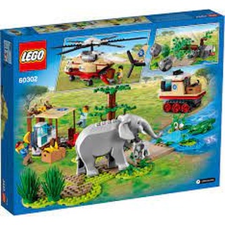 Lego 60302 Biệt đội cứu hộ động vật ( Hàng có sẵn )