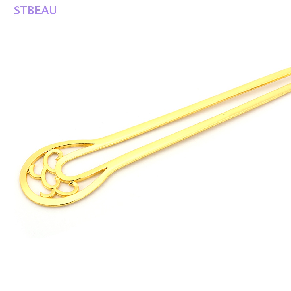 Trâm Cài Tóc Kim Loại Hình Chữ U Phong Cách Retro