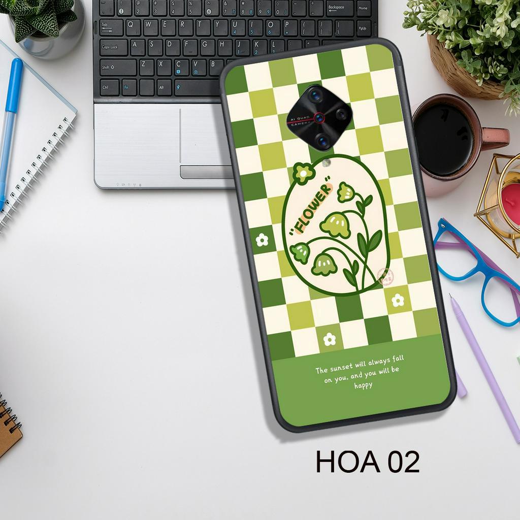 Ốp Lưng  VIVO S1  - S1 PRO - V7 - V7 PLUS - V9/Y85 - V11i - Y97 , In Hình HOA, Màu Sắc Bắt Mắt.