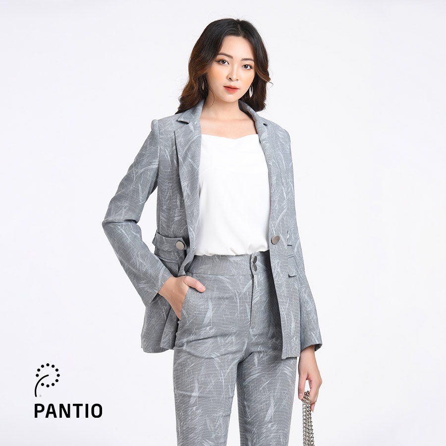 Áo vest nữ phối hoạ tiết nhẹ nhàng BAV92240 - PANTIO