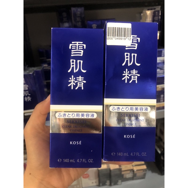 Tinh chất làm sạch tế bào chết KOSE Clear Sekkisei Treatment Essence - Nhật Bản