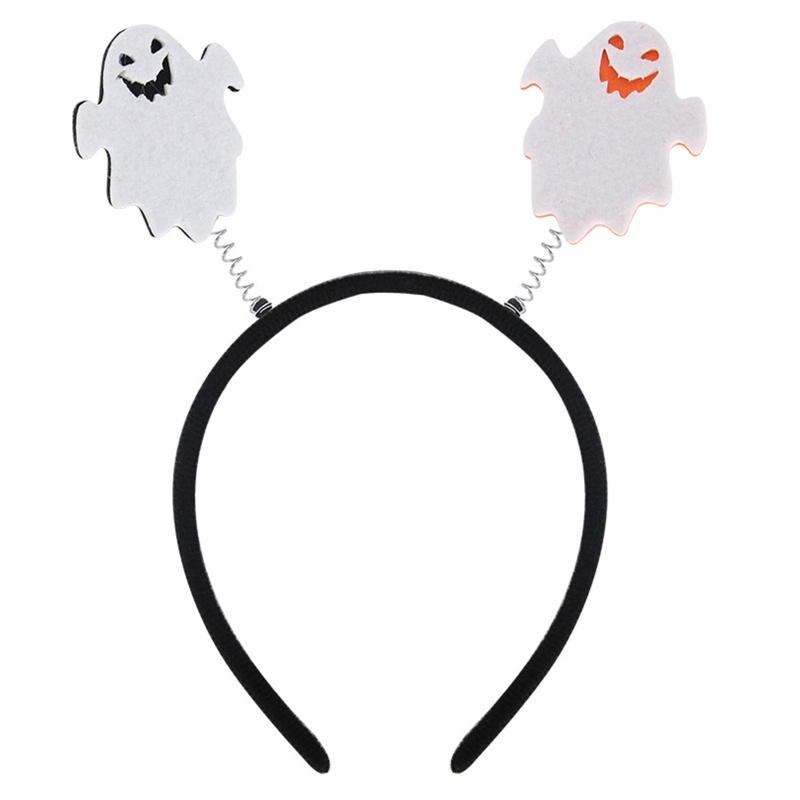 Youyo Băng Đô Cài Tóc Trang Trí Cánh Bí Ngô Halloween Cổ Điển Cho Ngày Chết Costu