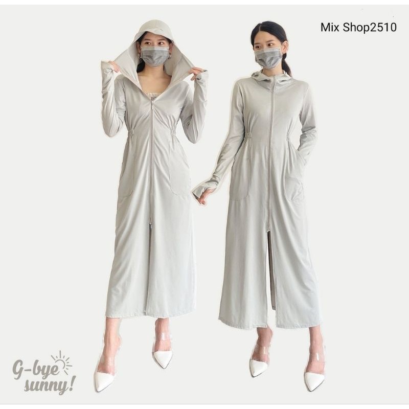 Áo chống nắng toàn thân thông hơi siêu thoáng chất vải thun kim cương | BigBuy360 - bigbuy360.vn