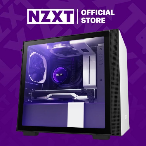 Vỏ Case Máy Tính NZXT H210i Màu Trắng Sần