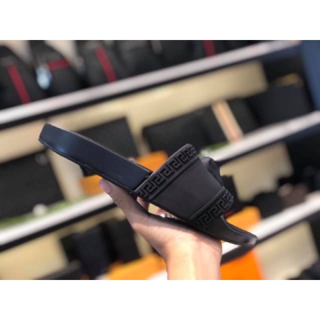 ⚡HÀNG SIÊU CẤP⚡ Dép NAM, Dép hottrend quai ngang nam nữ màu đen cao su non cao cấp