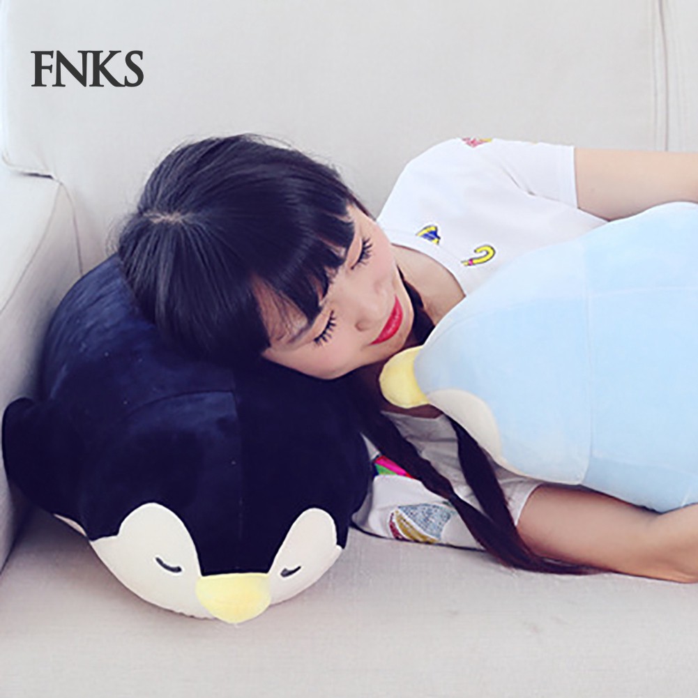 Thú nhồi bông chim cánh cụt dễ thương mềm mại