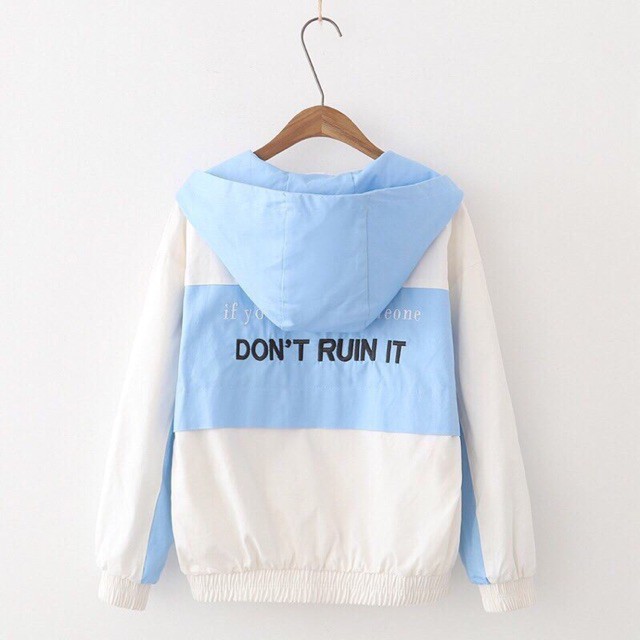 Áo | khoác nữ có nón đẹp Don't Ruin IT