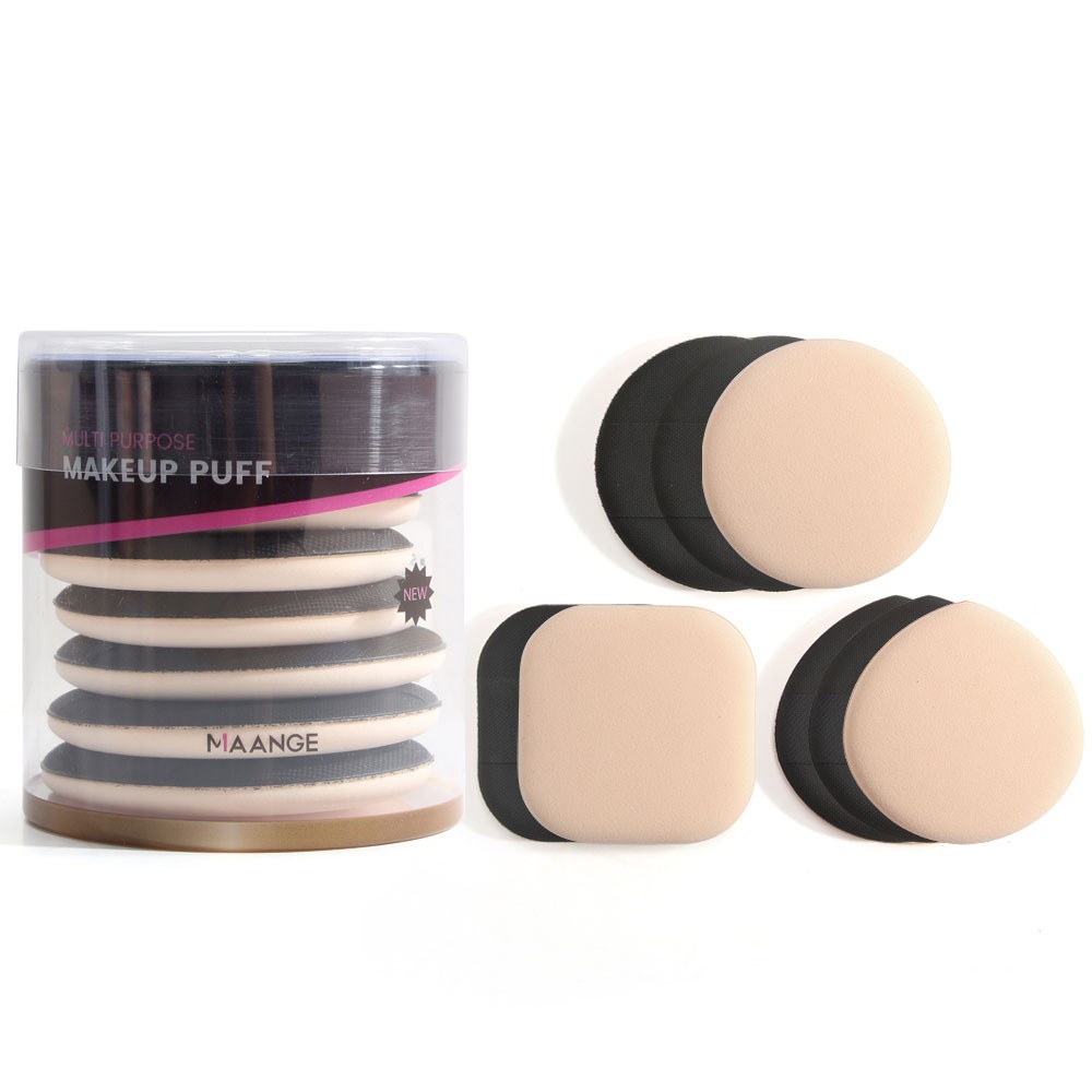 Bộ 8 bông phấn MAGEFY trang điểm ướt và khô tiện dụng