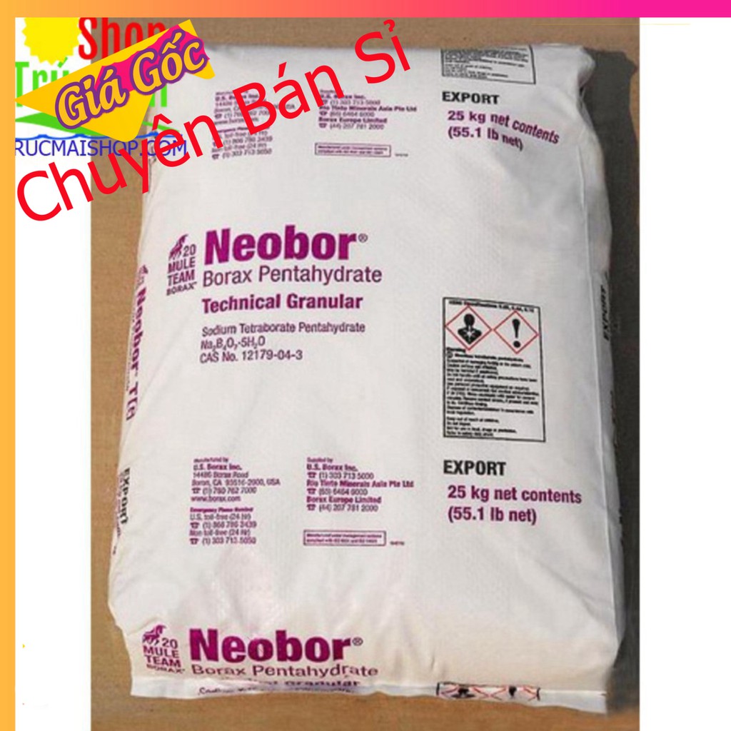 [GIÁ SỈ] Bột borax Mỹ 100 gram - Nguyên liệu làm slime