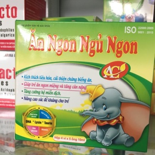 1 hộp ăn ngon ngủ ngon kích thích tiêu hoá, tăng miễn dịch