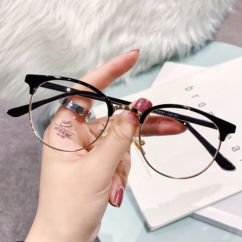 Gọng kính kim loại VIENDO đổi màu chống ánh sáng xanh thời trang cao cấp nam nữ
