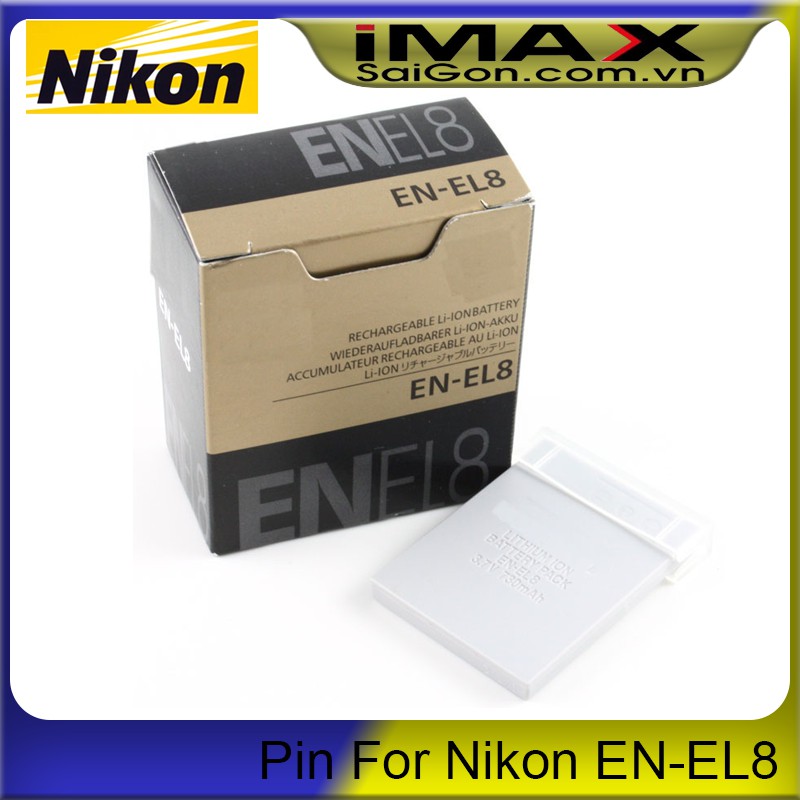 PIN SẠC MÁY ẢNH NIKON EN-EL8