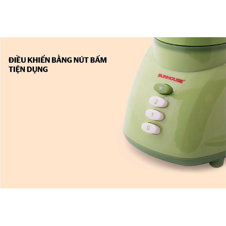 [Mã ELHA22 giảm 6% đơn 300K] [BẢO HÀNH 12 THÁNG] Máy xay sinh tố SUNHOUSE SHD5112