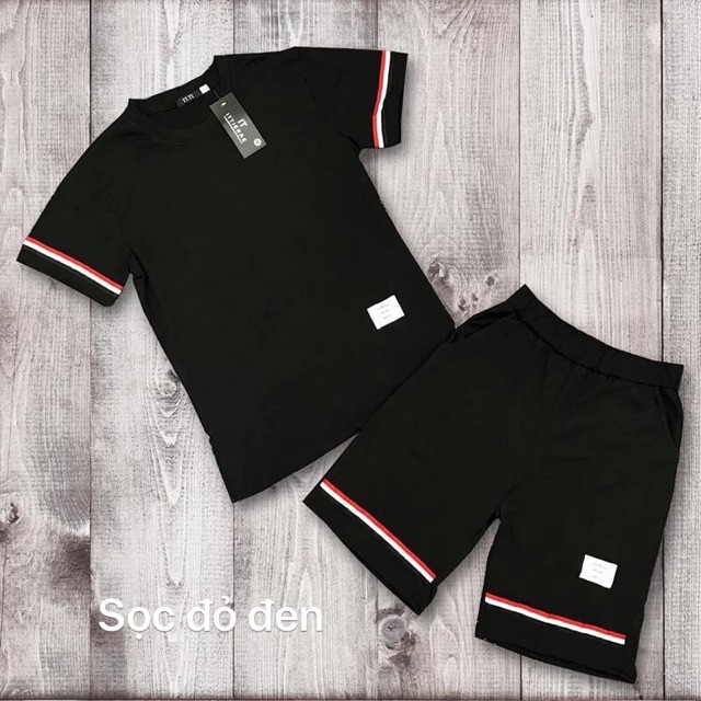 [Mã SKAMA06 giảm 8% TỐI ĐA 50K đơn250K] Bộ thời trang nam in chữ | BigBuy360 - bigbuy360.vn