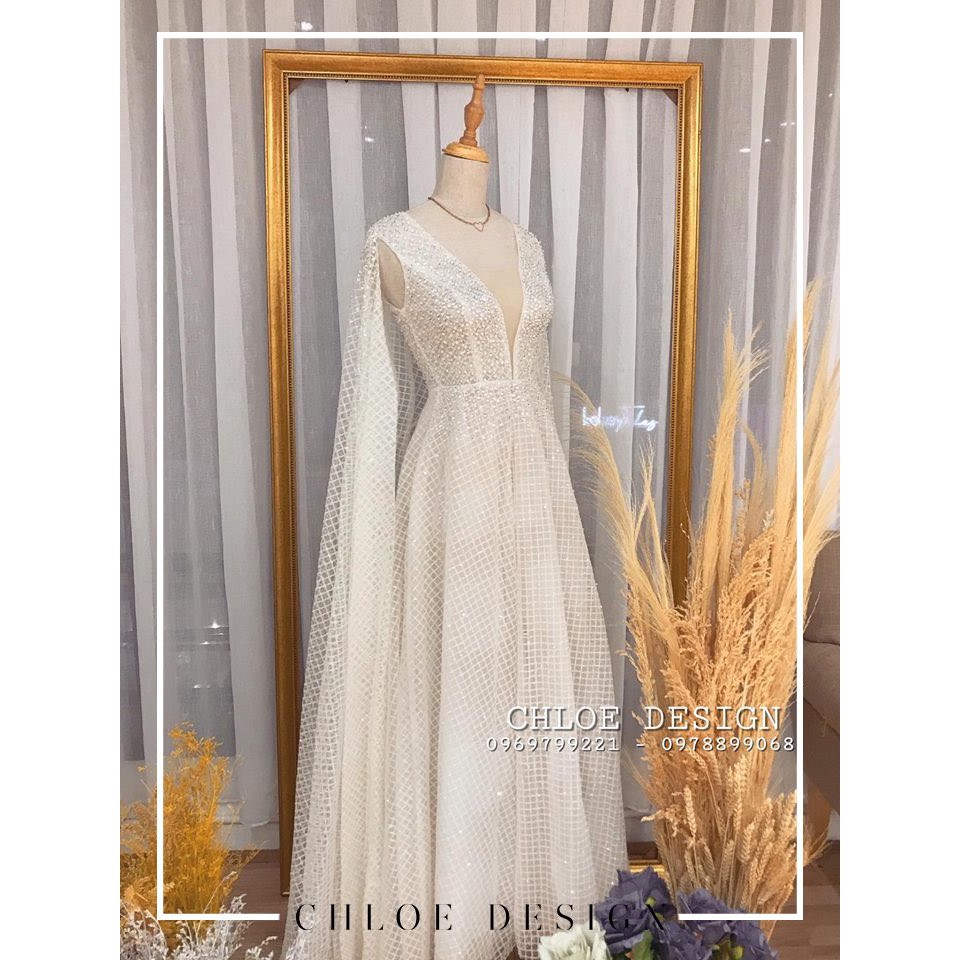 Váy dạ hội bling bling thiết kế cao cấp - Amelinda Dress - Có thể thay đổi nhiều màu và may theo số đo riêng