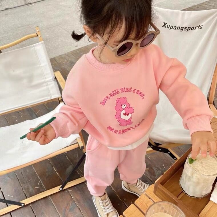 [Babycat] Hàng Có Sẵn Áo Sweater Giả Hai Mảnh Phong Cách Nhật Bản Hàn Quốc Nhật Bản Mùa Xuân Thu Giản Dị Dành Cho Bé Gái