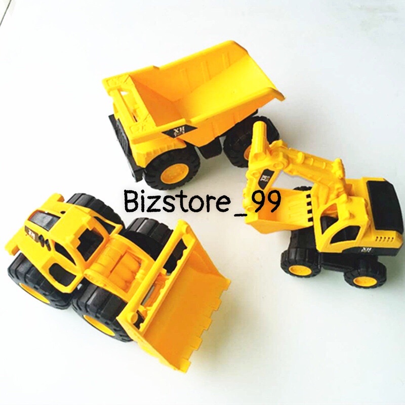 Oto Cần cẩu và xe ben combo 2 cái