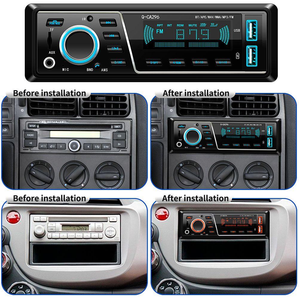 Máy Nghe Nhạc MP3 BTLIMER Tích Hợp Đài Fm Gắn Bảng Điều Khiển Dành Cho Ô Tô