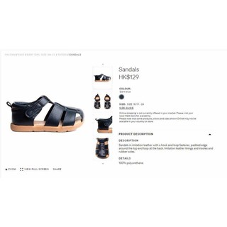 Sandal H&M bé trai, bé gái - HÀNG DƯ XỊN 100%