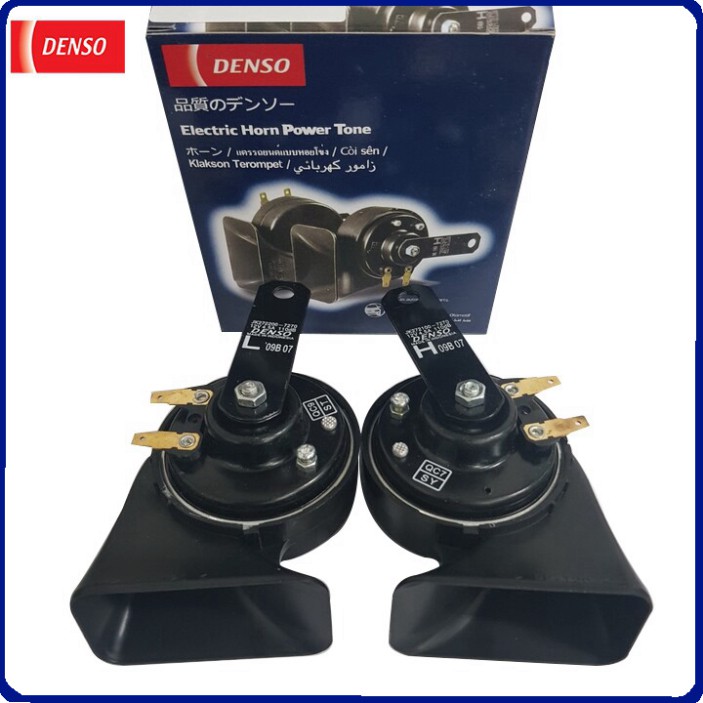 Sản phẩm Bộ đôi 2 chiếc còi sên thương hiệu DENSO chống nước 12V: Mã sản phẩm DS-JK272 ..