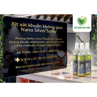 XỊT KHÔNG GIAN NANO BẠC 100ml - NANO SILVER SPRAY