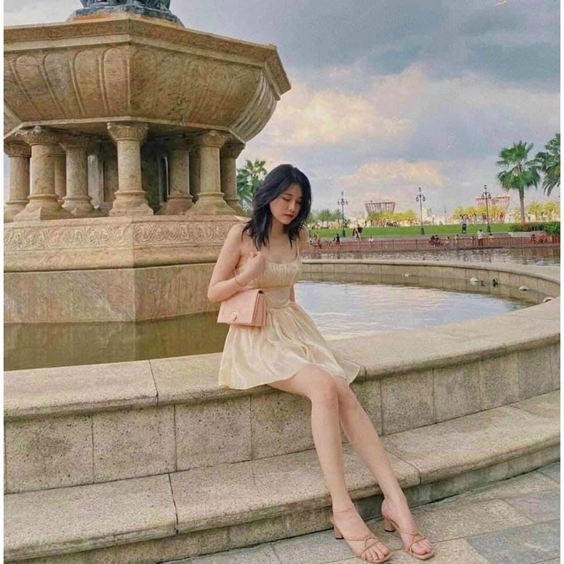 Túi đeo chéo PED Khoá xoay ngọc, hàng chuẩn loại 1