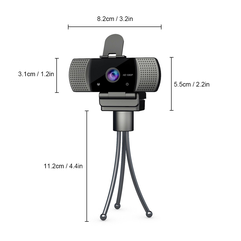 Toàn Bộ Webcam Usb 2.0 Hd 1080p Không Cần Trực Tuyến Có Micro Cho Laptop | WebRaoVat - webraovat.net.vn