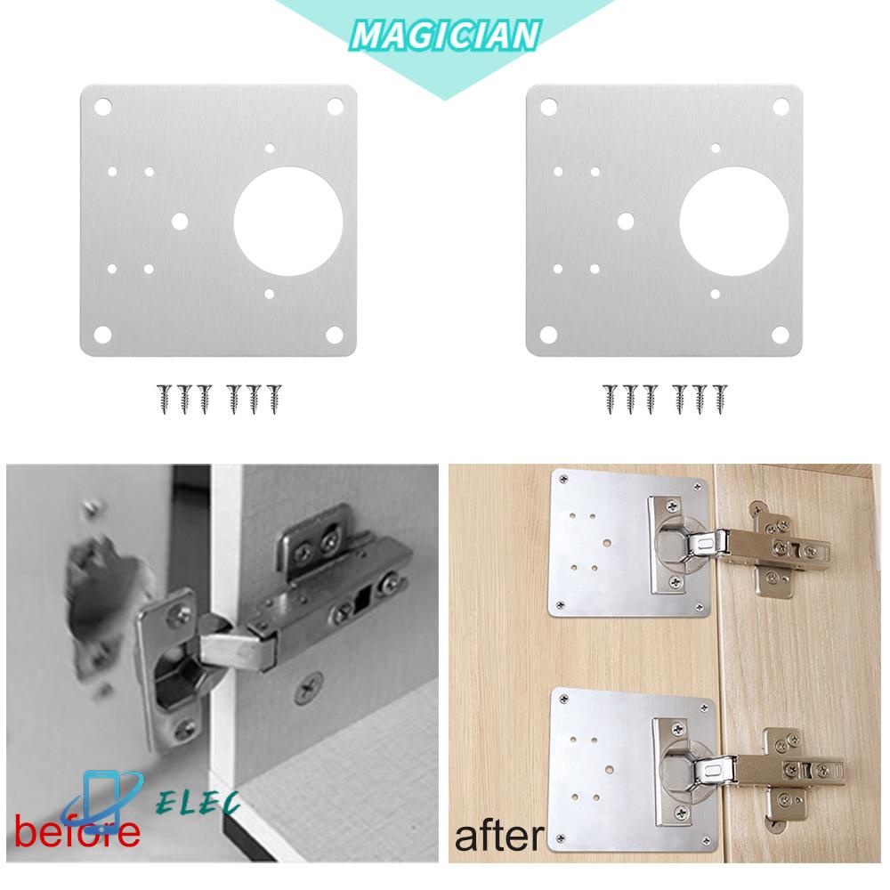 Bản Lề Thần Kỳ Bằng Thép Không Gỉ Siêu Bền Tiện Dụng Cho Cửa Tủ