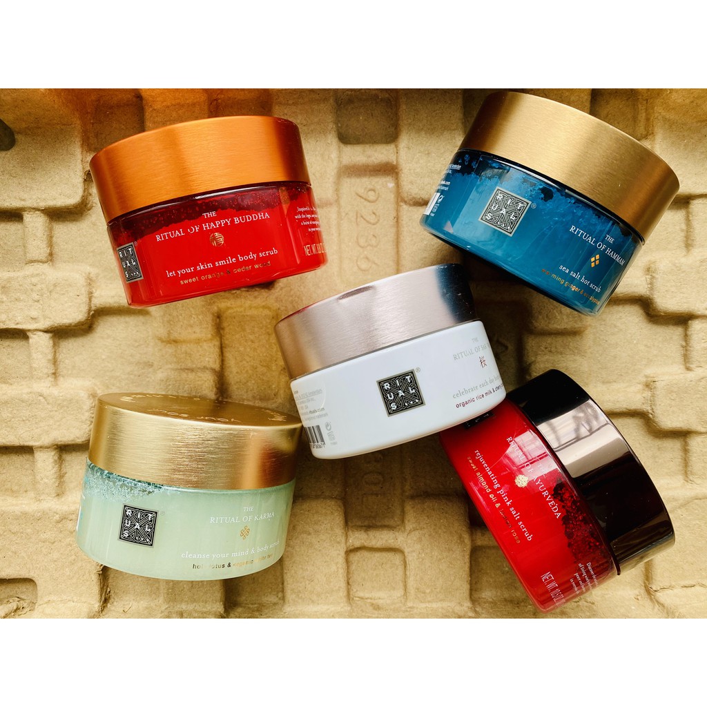 [THANH LÝ] RITUALS Tẩy DA CHẾT : KARMA - SAKURA - BUDDHA - AYURVEDA - HAMMAM [MÓP NHIỀU DO VẬN CHUYỂN] | BigBuy360 - bigbuy360.vn