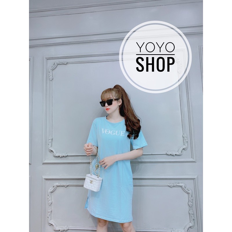 Đầm bigsize dáng suông thun thái form rộng dưới 70kg | BigBuy360 - bigbuy360.vn