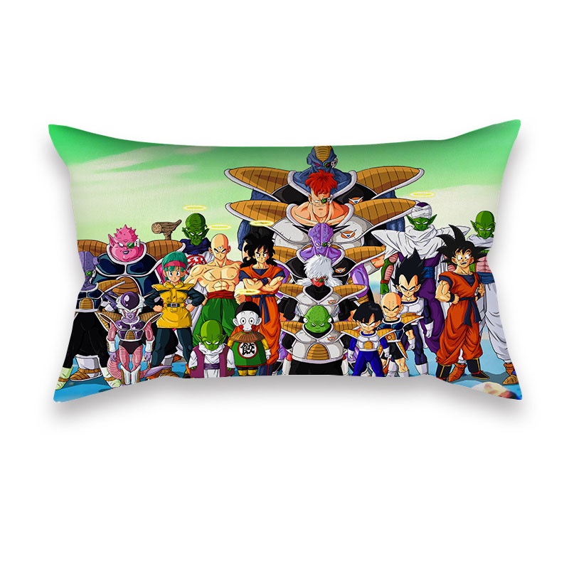 Vỏ Gối In Hình Anime Dragon Ball Kích Thước 50*30cm