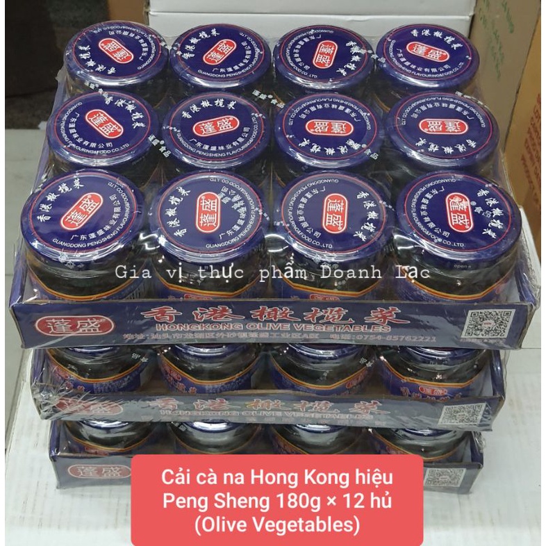 Cải cà na Hong Kong hiệu Peng Sheng hủ 180gr 💯 Nhập khẩu chính hãng