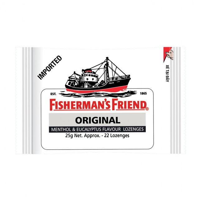 Kẹo cay con tàu Fisherman's Friend - Đủ 6 vị - Malaysia - Pharmacy TH Store